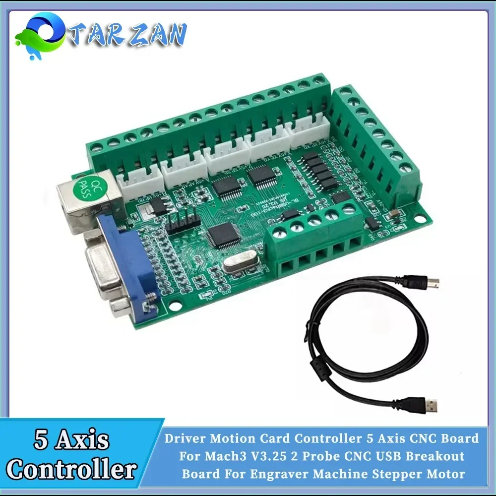 5 Axis Cnc Breakout Board Interface Mach3 - 5-осевая интерфейсная плата с ЧПУ Mach3,
