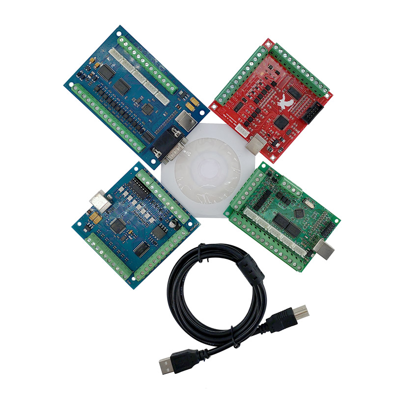 5 Axis Cnc Breakout Board Interface Mach3 - 1 шт. Интерфейсная плата-драйвер для ЧПУ