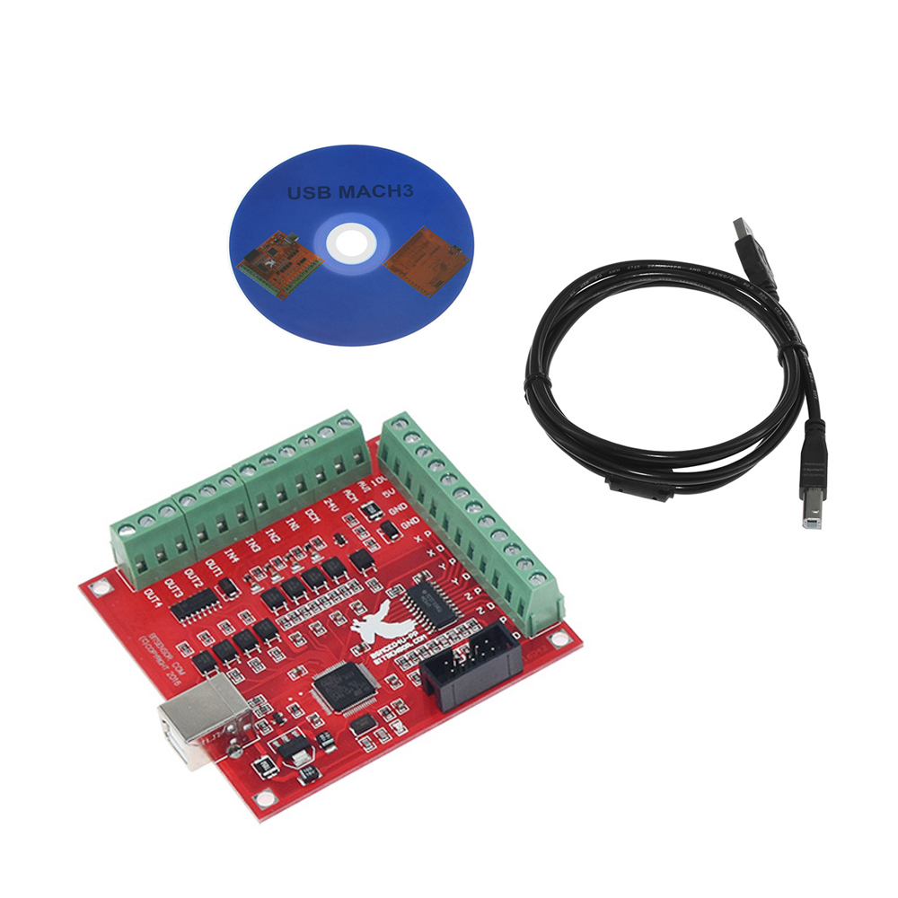 Mach3 Usb Cnc Controller 4 Axis 100Khz - Коммутационная плата MACH3 CNC USB 100
