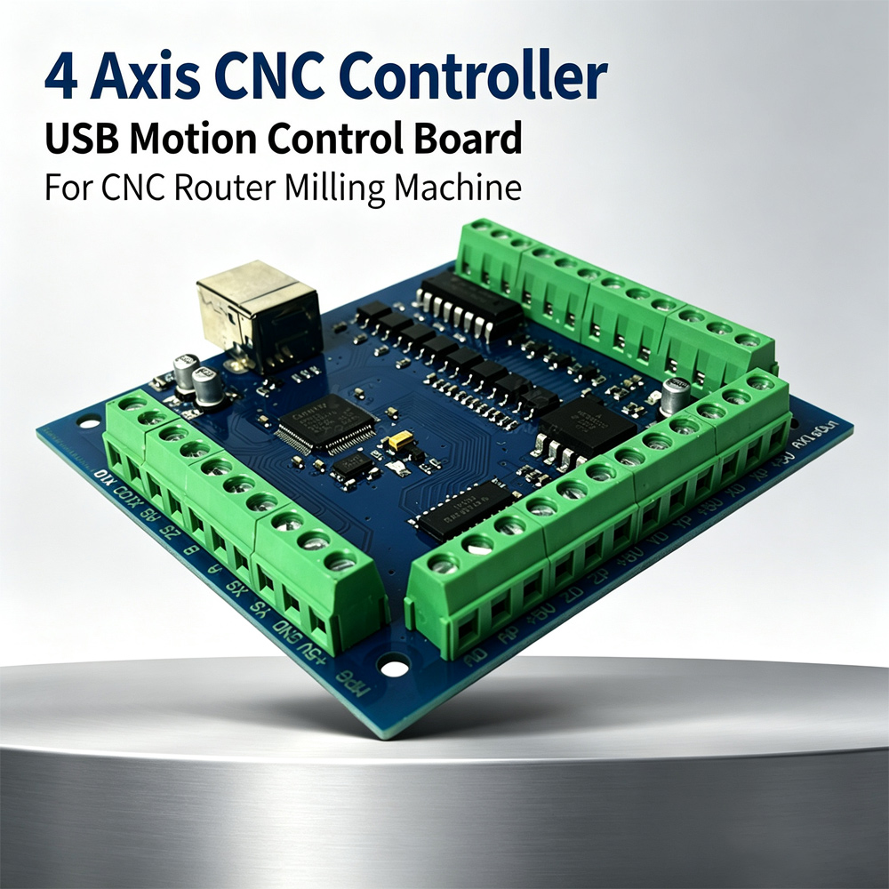 Контроллер движения CNC MACH3, – обзор и цена Mach3 Usb Cnc Controller 4 Axis 100Khz