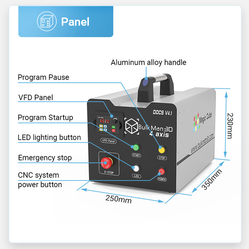 Контроллер BulkMan3D DDCS V4.1 – обзор и цена Ddcs V4.1 4 Axis Cnc Offline Controller