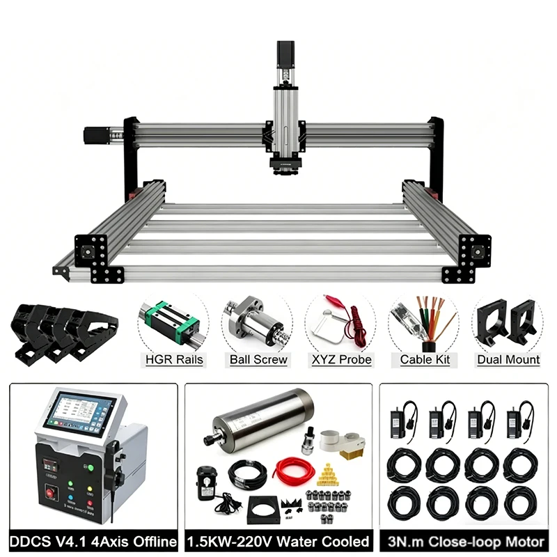 Система автономного управления – обзор и цена Ddcs V4.1 4 Axis Cnc Offline Controller