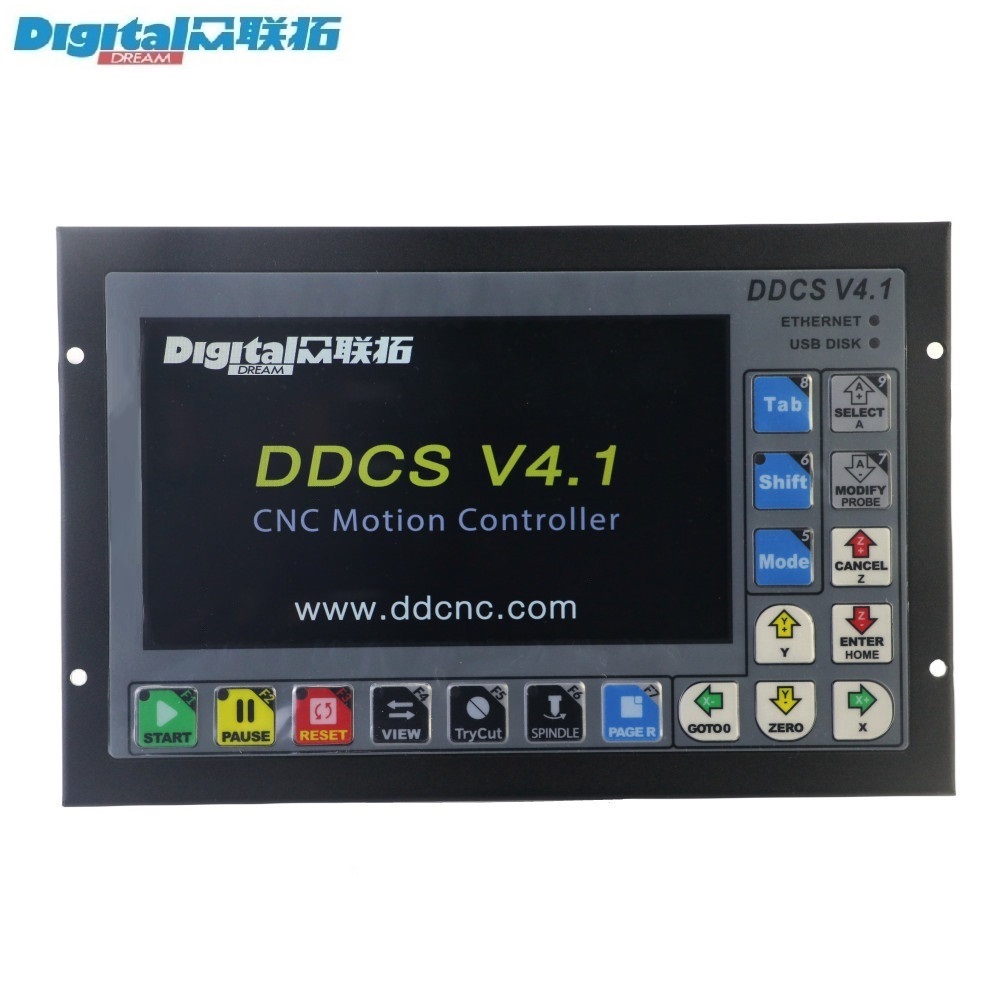 Комплект контроллера движения  – обзор и цена Ddcs V4.1 4 Axis Cnc Offline Controller