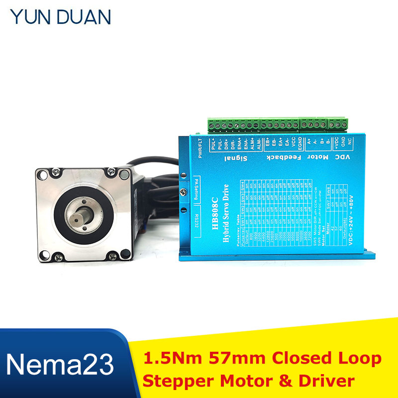 Драйвер шагового двигателя с з – обзор и цена Nema 23 Closed Loop Stepper Motor Driver Kit